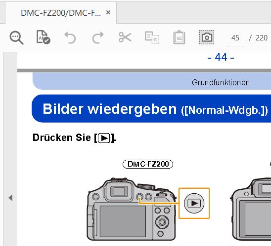 FZ200 Wiedergabe-Modus einschalten.JPG